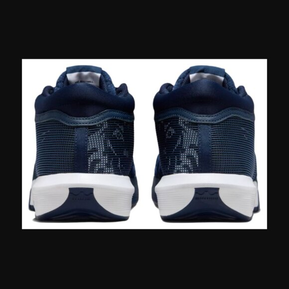 Nike LeBron Witness 8 Unisex Basketball Shoes Navy Blue/White Size 8M/9.5W - Picture 6 of 8